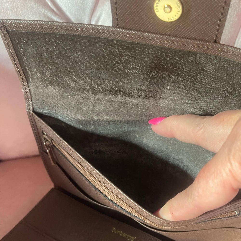 Auth Burberry Plaid Canvas Long Wallet - Picture 7 of 7